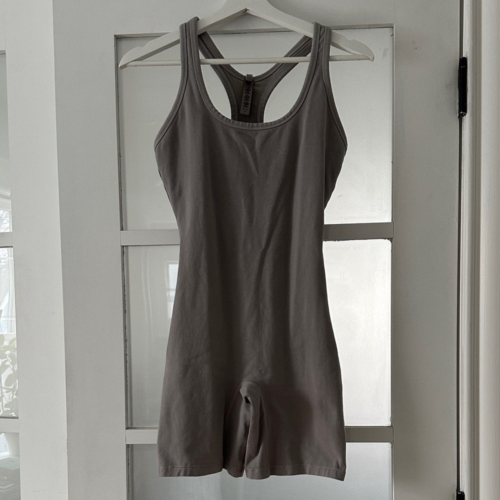 SKIMS Gray Romper